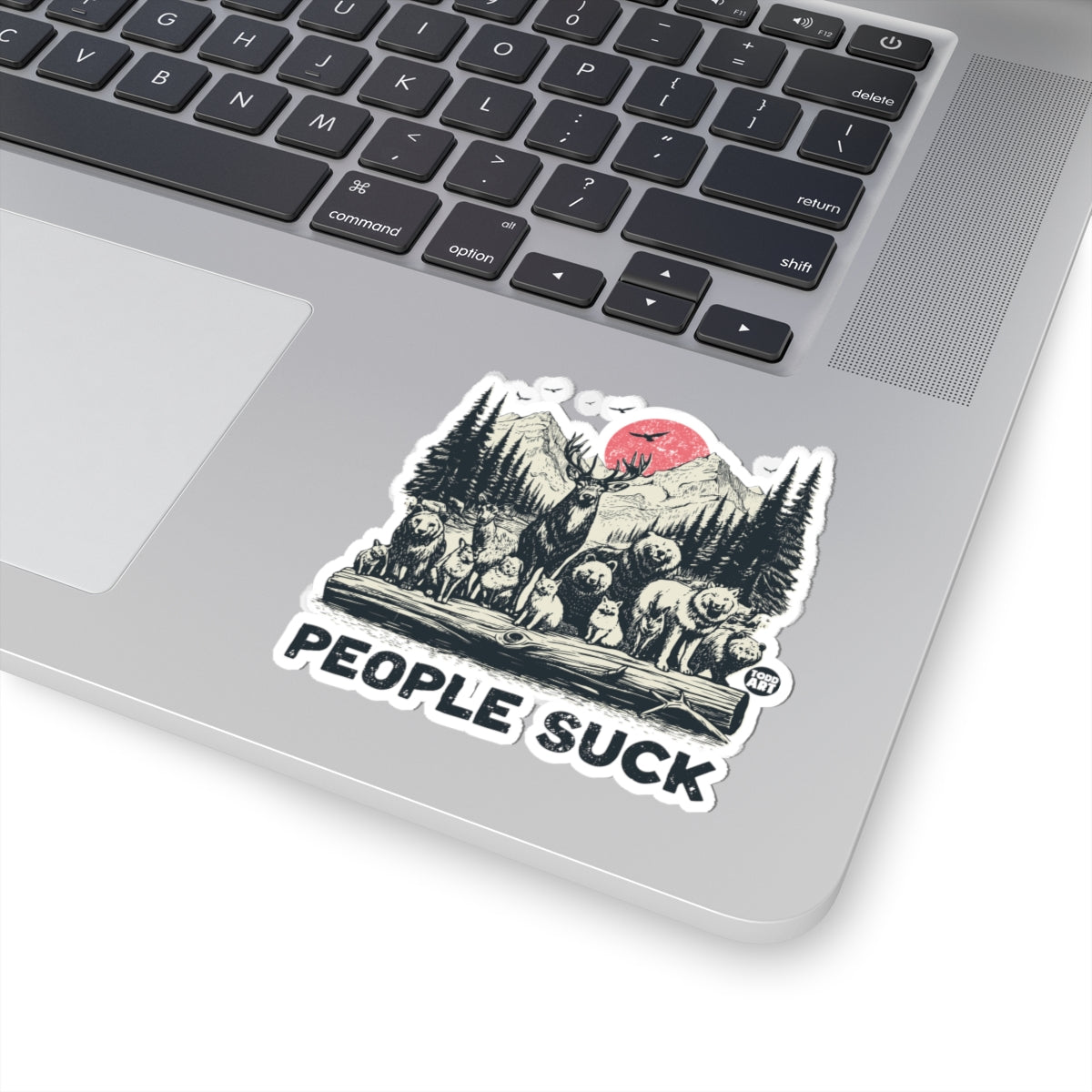 Wild GatheringTodd Art Sticker