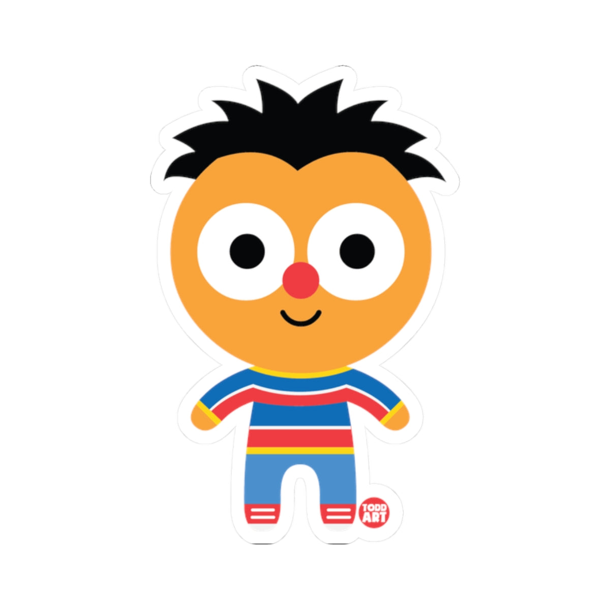 Ernie Todd Art Sticker