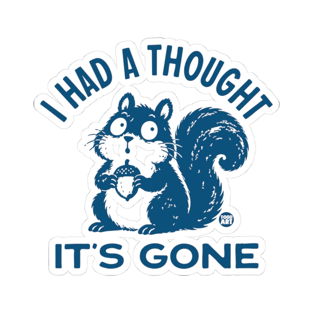 had a thought squirrel