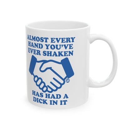 Shaken Hands Todd Art Mug
