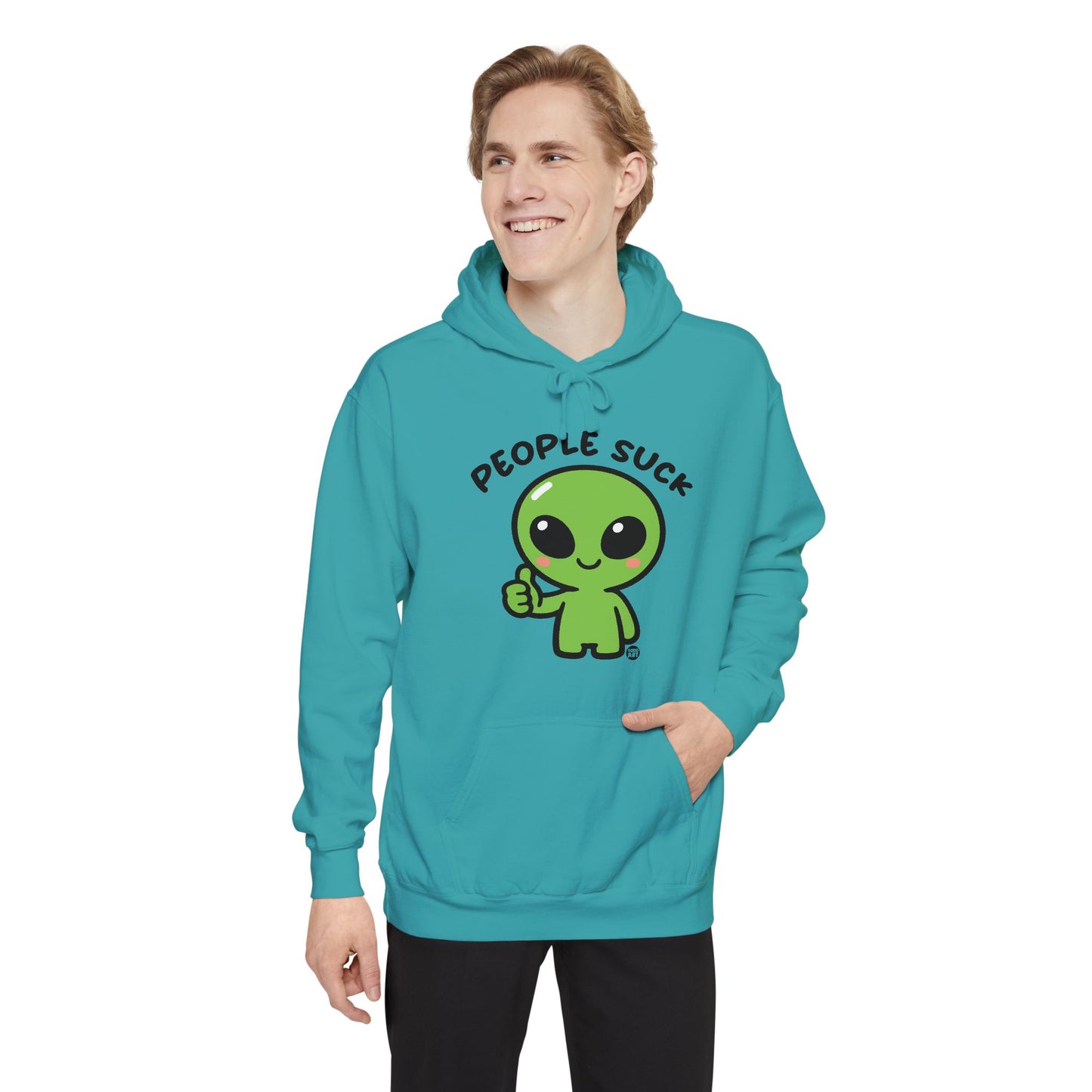 "People Suck"  Alien Hoodie