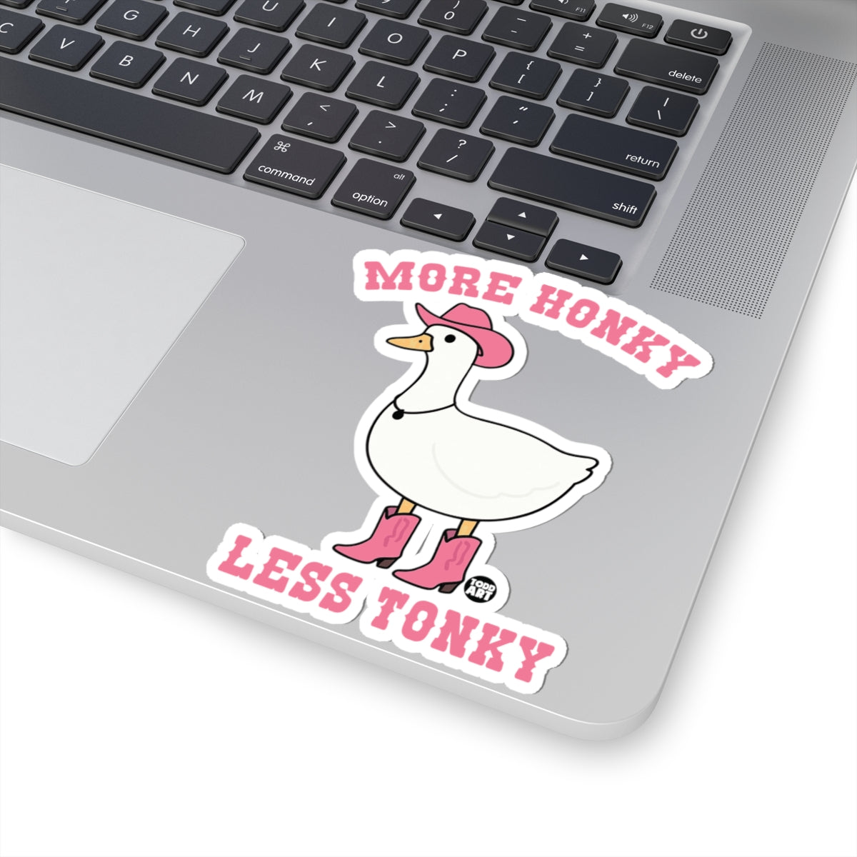 Honky Tonk DuckTodd Art Sticker