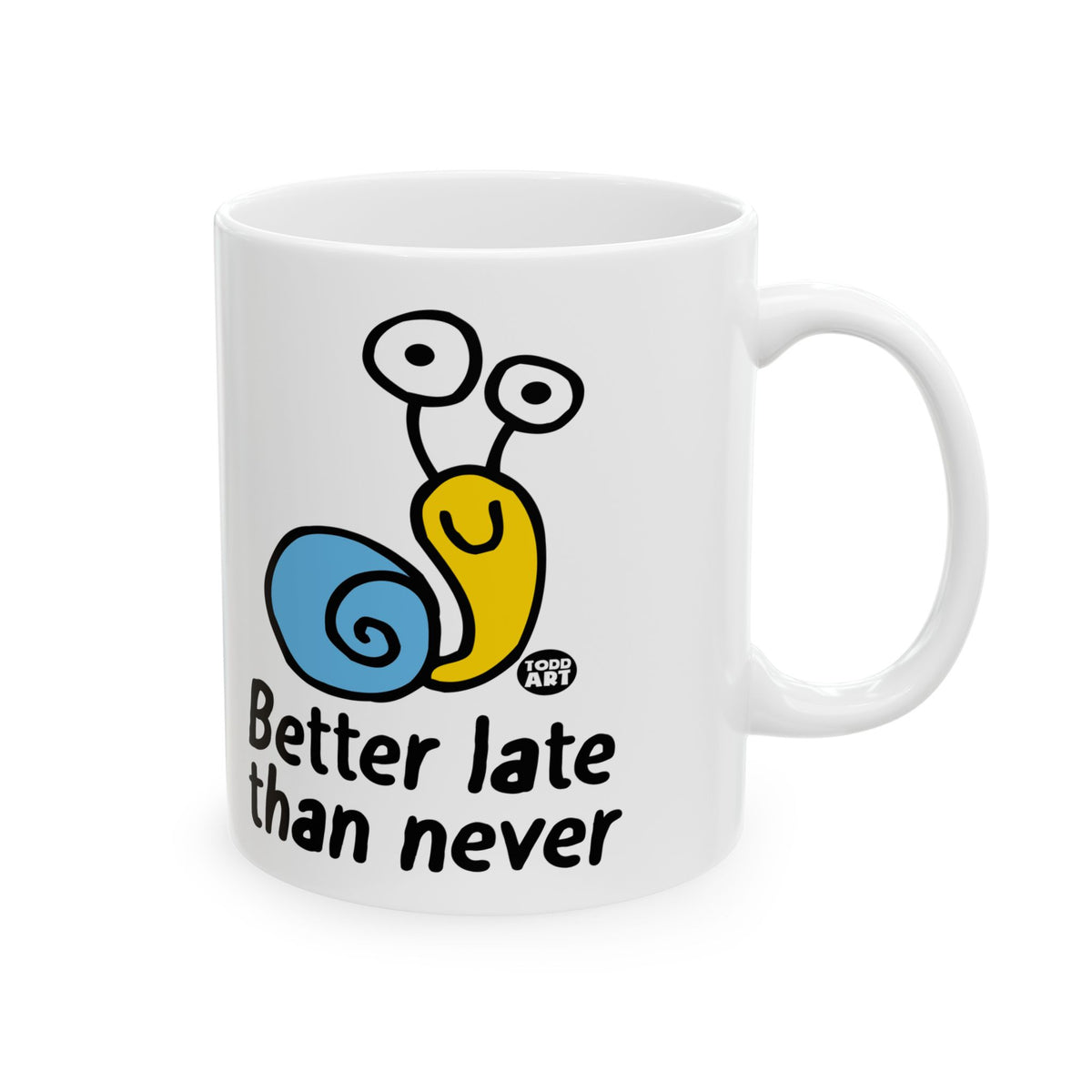 Procrastination Todd Art Mug