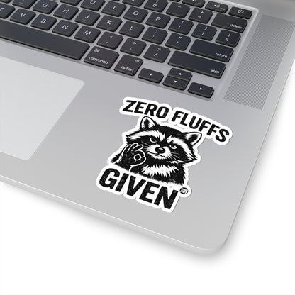 Fluffy AttitudeTodd Art Sticker