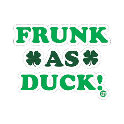 Lucky Irish CharmTodd Art Sticker
