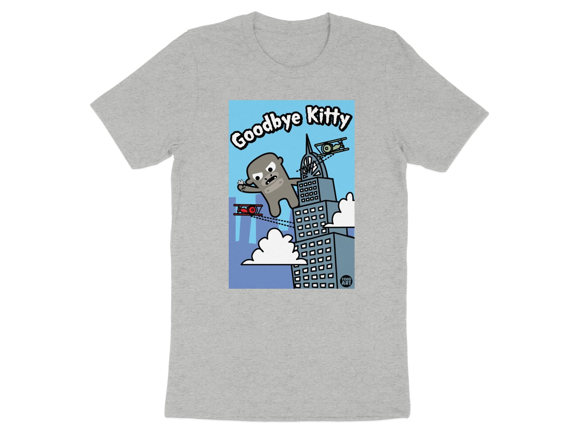 Goodbye Kitty Graphic T-Shirt for Casual Outfits