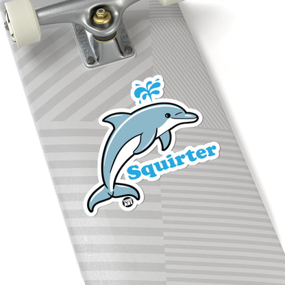 Dolphin Todd Art Sticker