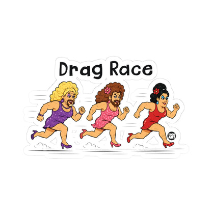 Drag RaceTodd Art Sticker