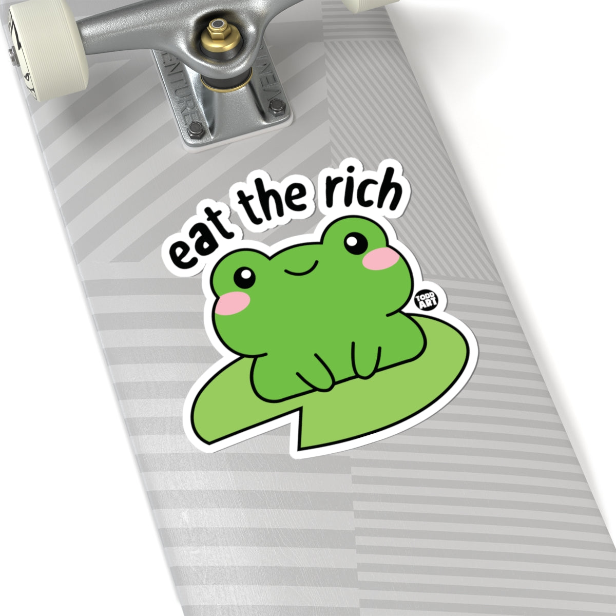 Frog WisdomTodd Art Sticker