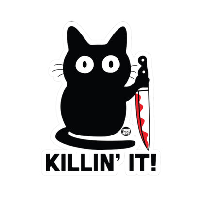 Deadly CuteTodd Art Sticker