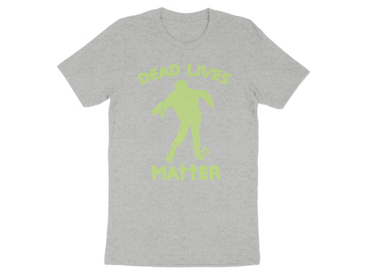 Dead Lives Matter Glowing Print T-Shirt