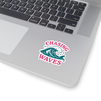 Chasing WavesTodd Art Sticker
