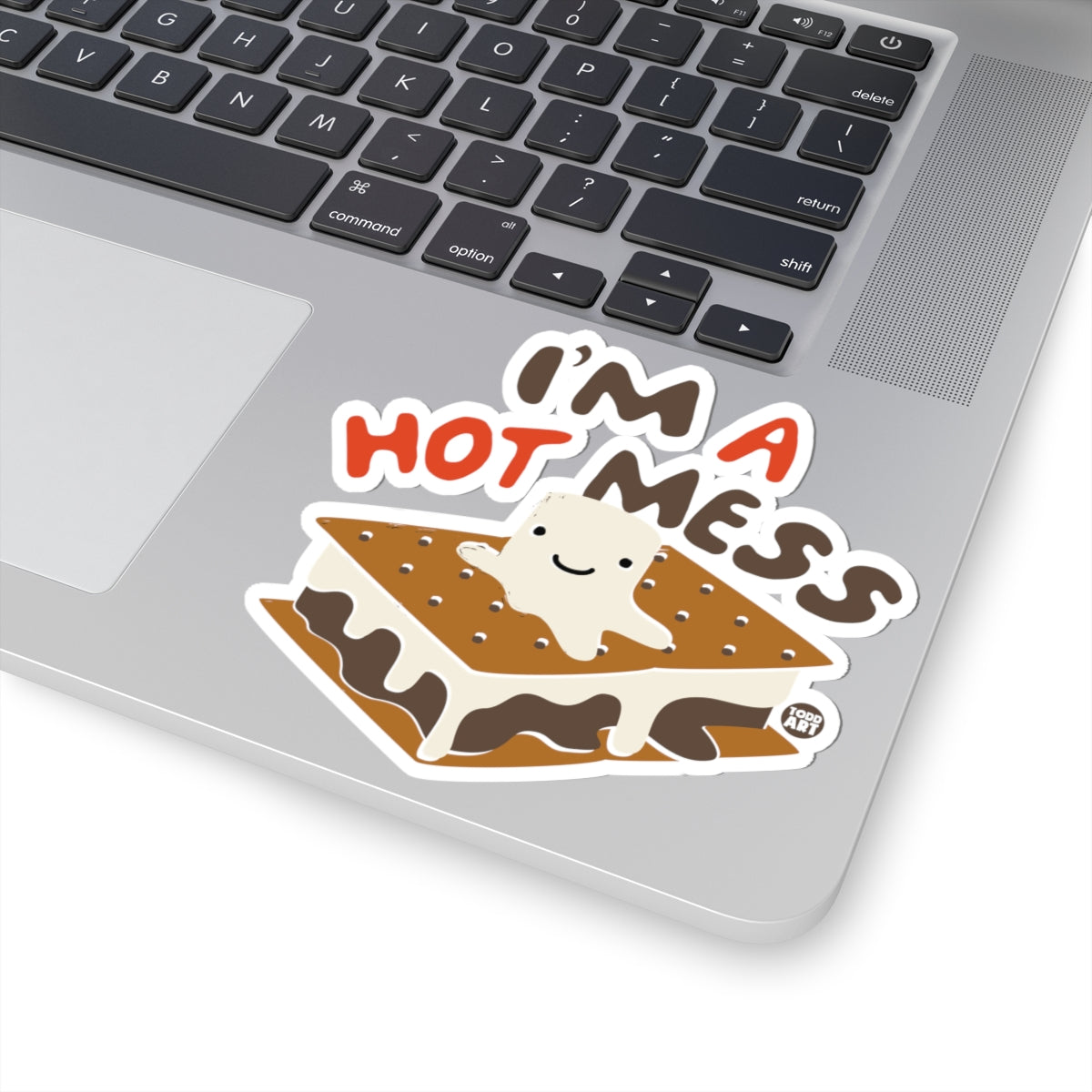 S'mores NightTodd Art Sticker