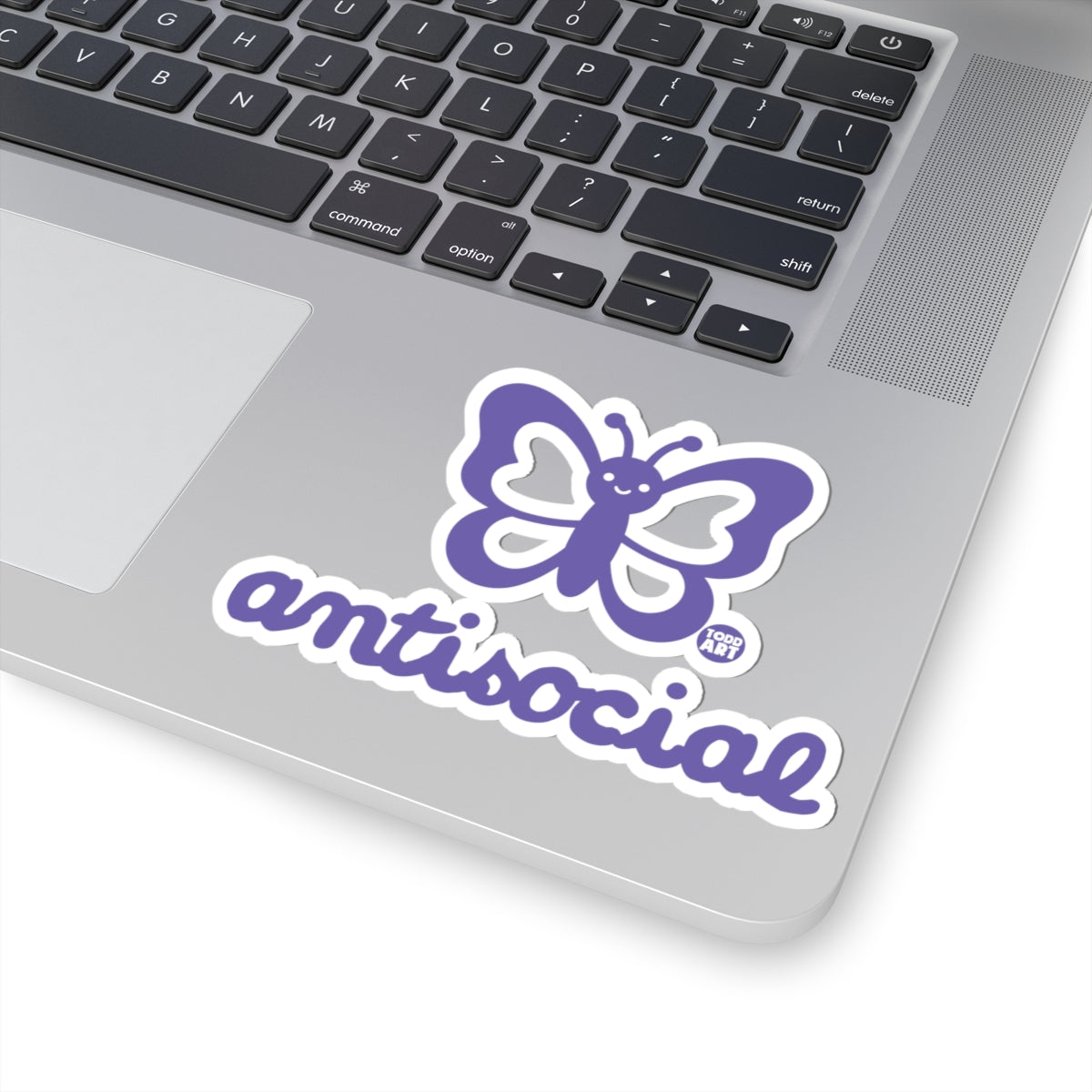 Butterfly Todd Art Sticker