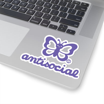 Butterfly Todd Art Sticker