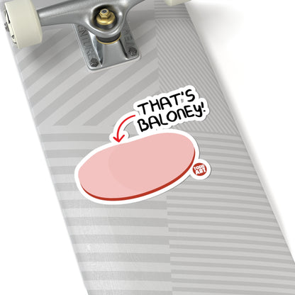 That's BaloneyTodd Art Sticker