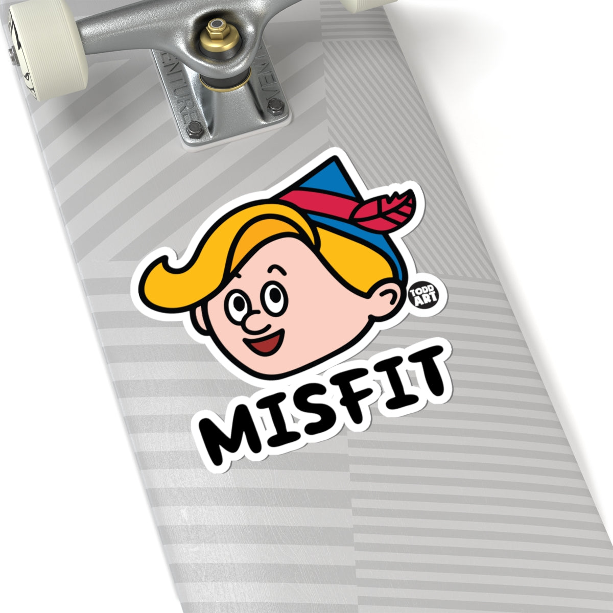 Misfit Todd Art Sticker