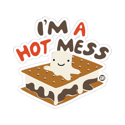 S'mores NightTodd Art Sticker