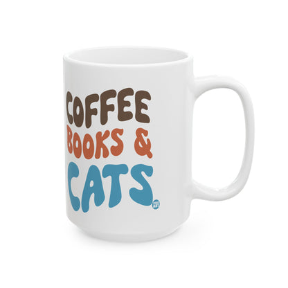 Feline Literature Lover Todd Art Mug