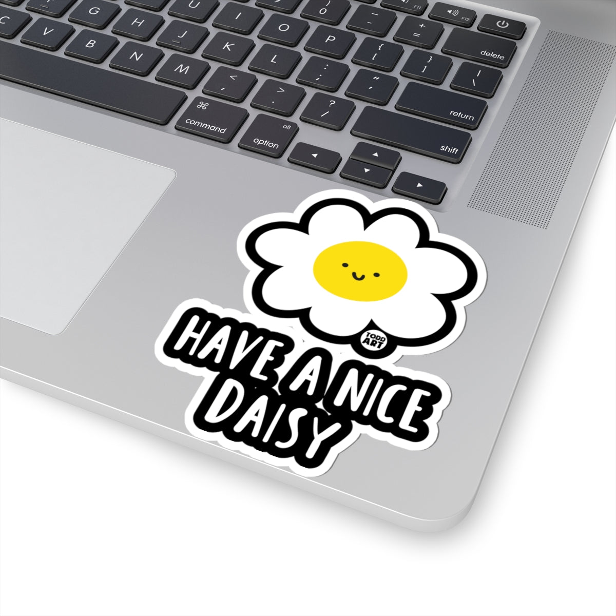Cheerful FlowerTodd Art Sticker