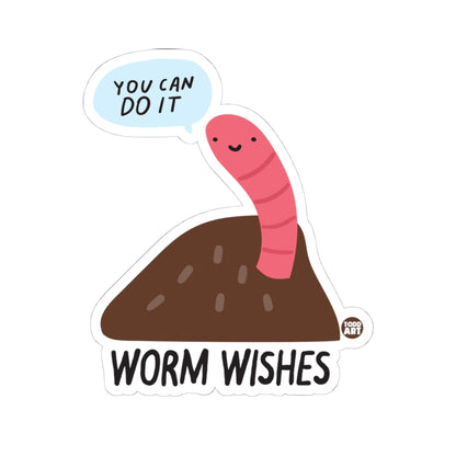 Worm WishesTodd Art Sticker