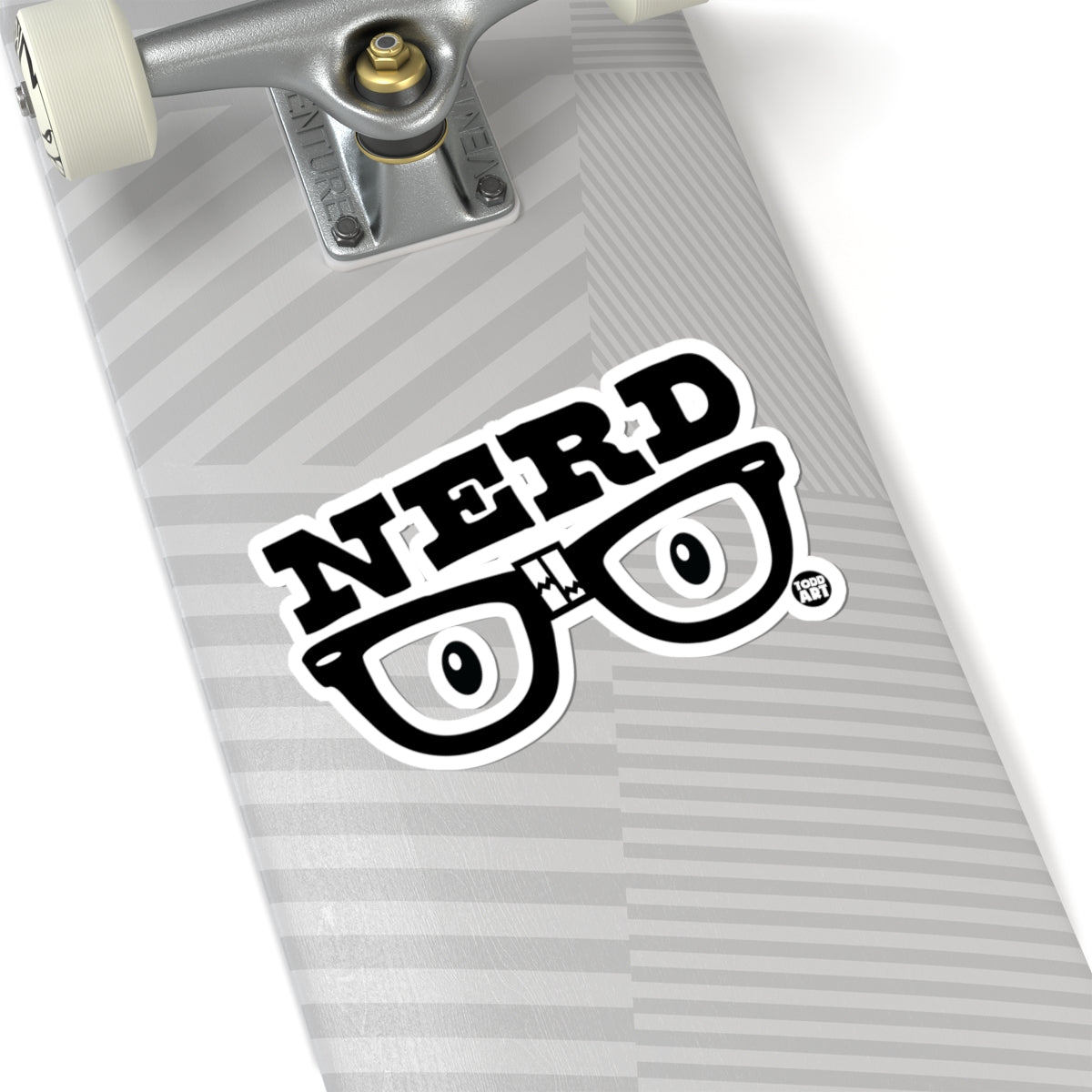 Nerd GlassesTodd Art Sticker