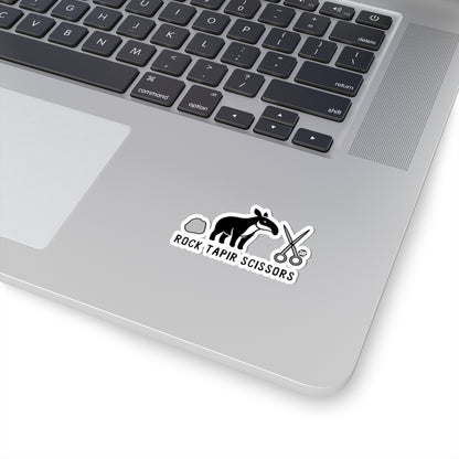 Rock Tapir ScissorsTodd Art Sticker