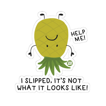 Pineapple SlipTodd Art Sticker
