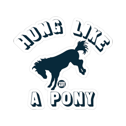 Pony PowerTodd Art Sticker