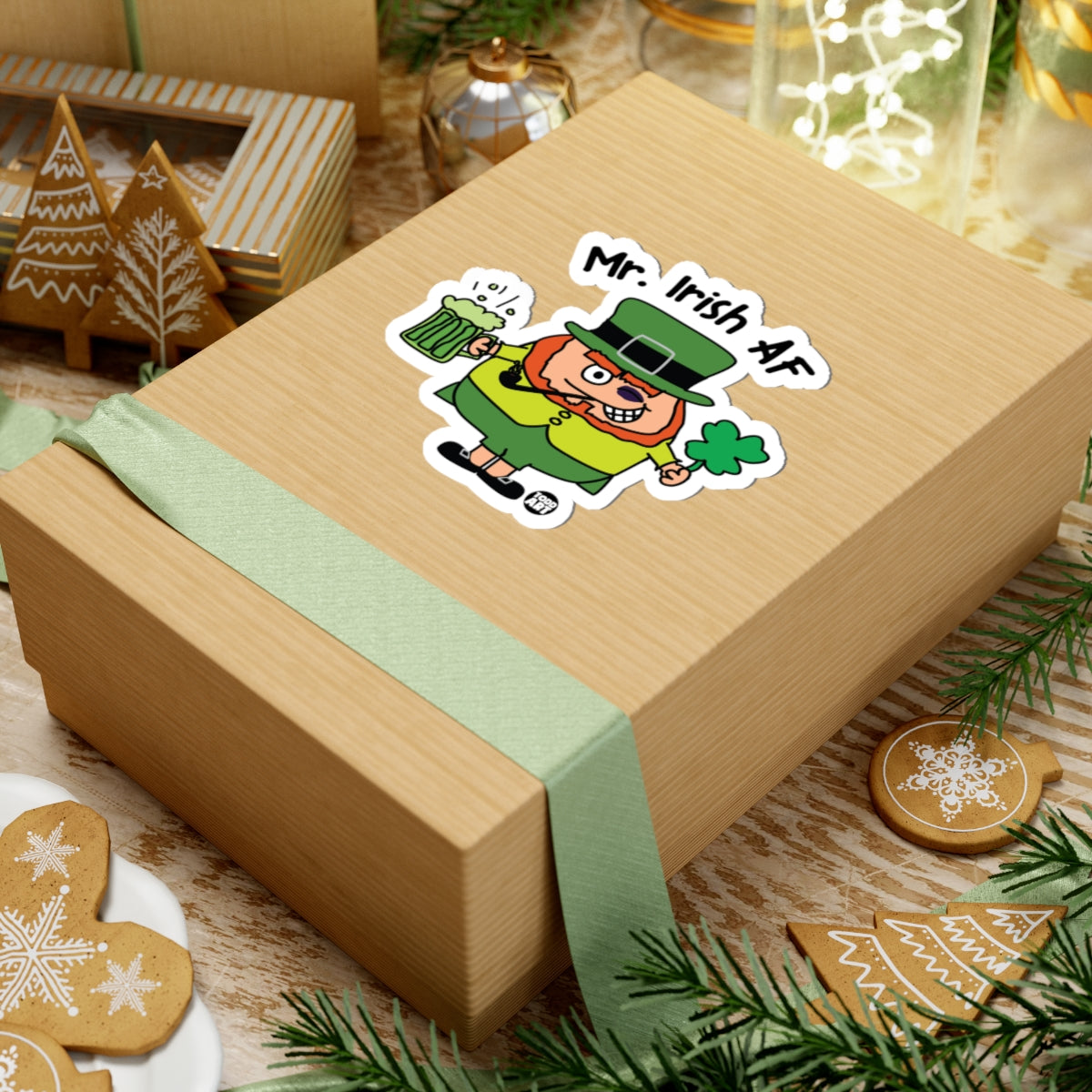 Mr. Irish AF Todd Art Sticker