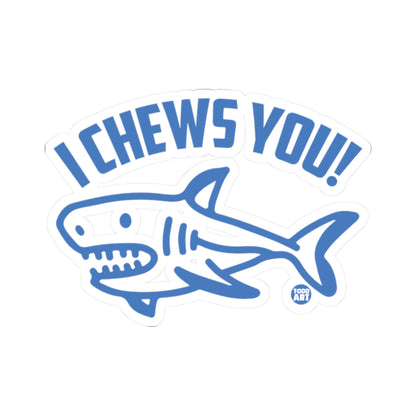 Dental SharkTodd Art Sticker