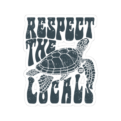 Respect The TurtleTodd Art Sticker