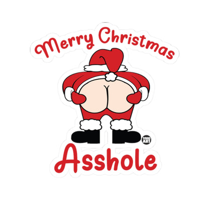 Festive Cheeky GreetingsTodd Art Sticker