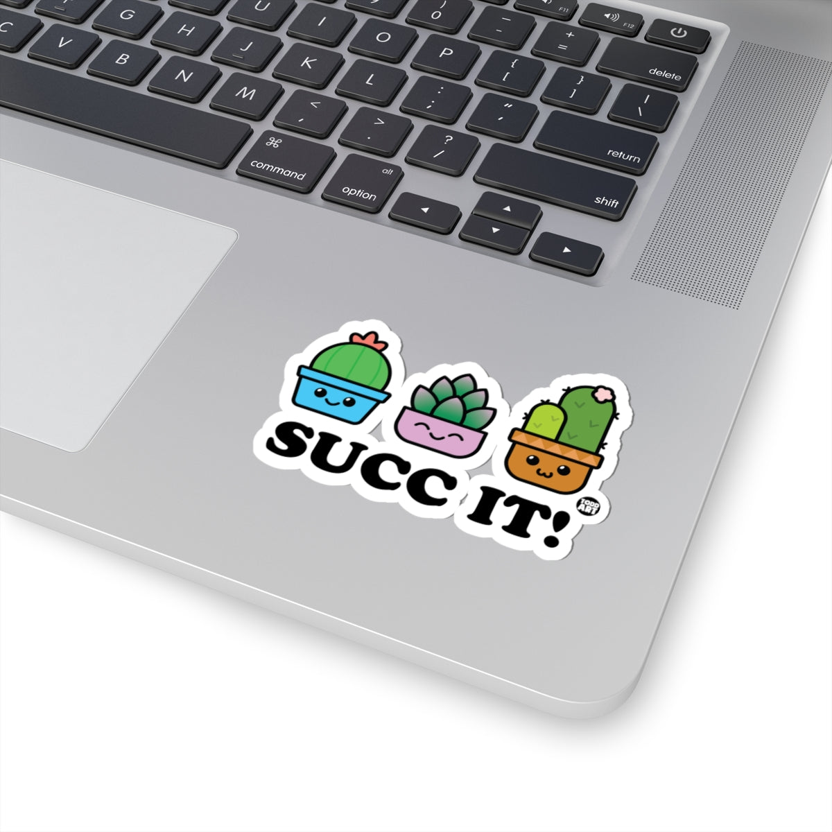Happy CactiTodd Art Sticker