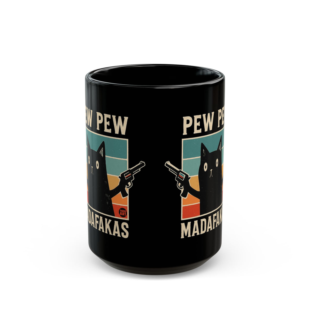 Wild West Cat Todd Art Mug