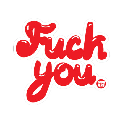 Raw ExpressionTodd Art Sticker