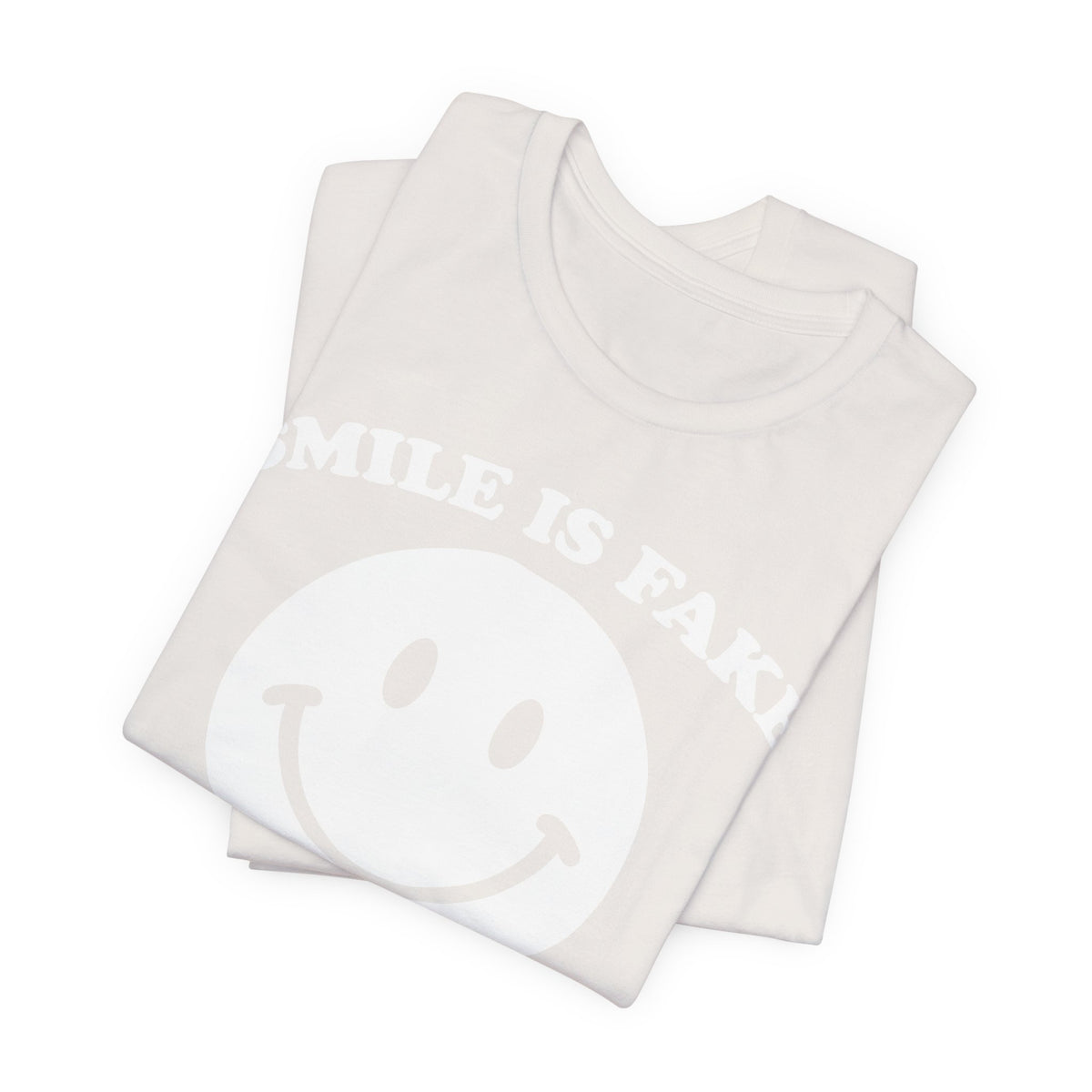 smile fake tits real
