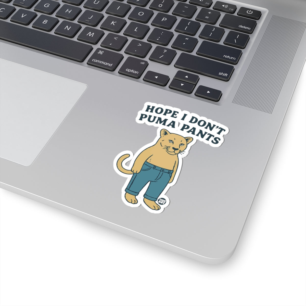 Fashionable FelineTodd Art Sticker