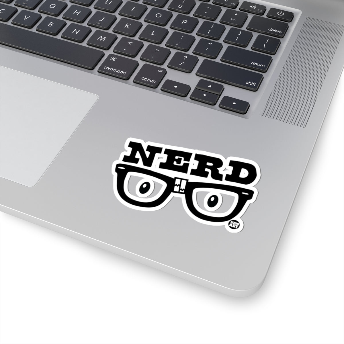 Nerd GlassesTodd Art Sticker