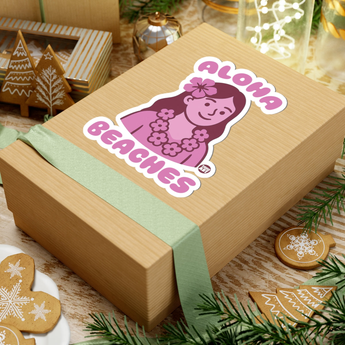 Island VibesTodd Art Sticker