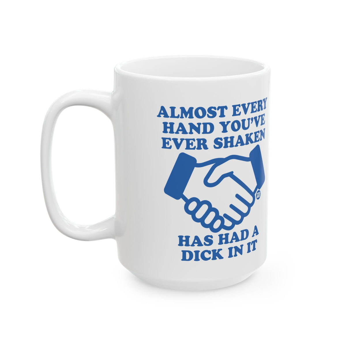 Shaken Hands Todd Art Mug