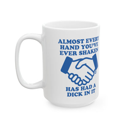 Shaken Hands Todd Art Mug
