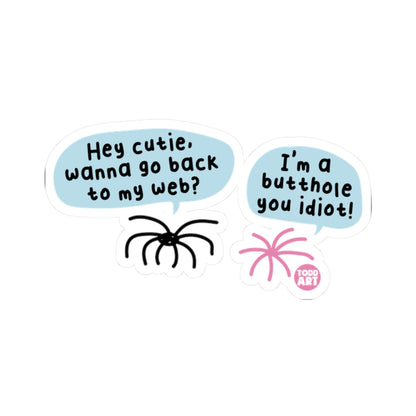 Web ArgumentTodd Art Sticker
