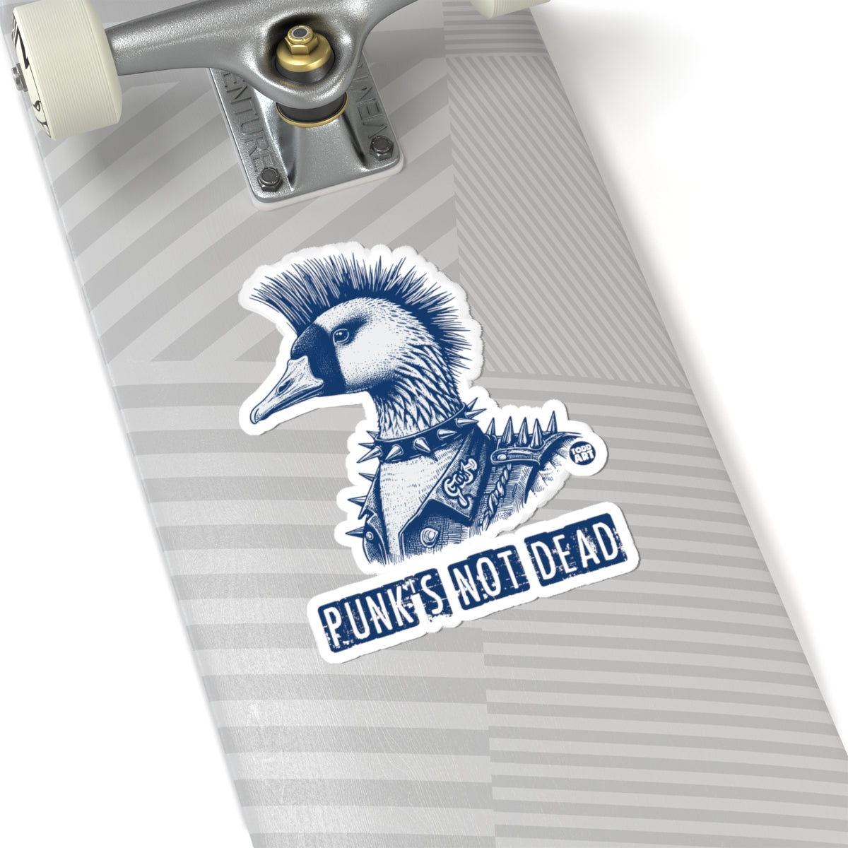 Mohawked RebellionTodd Art Sticker