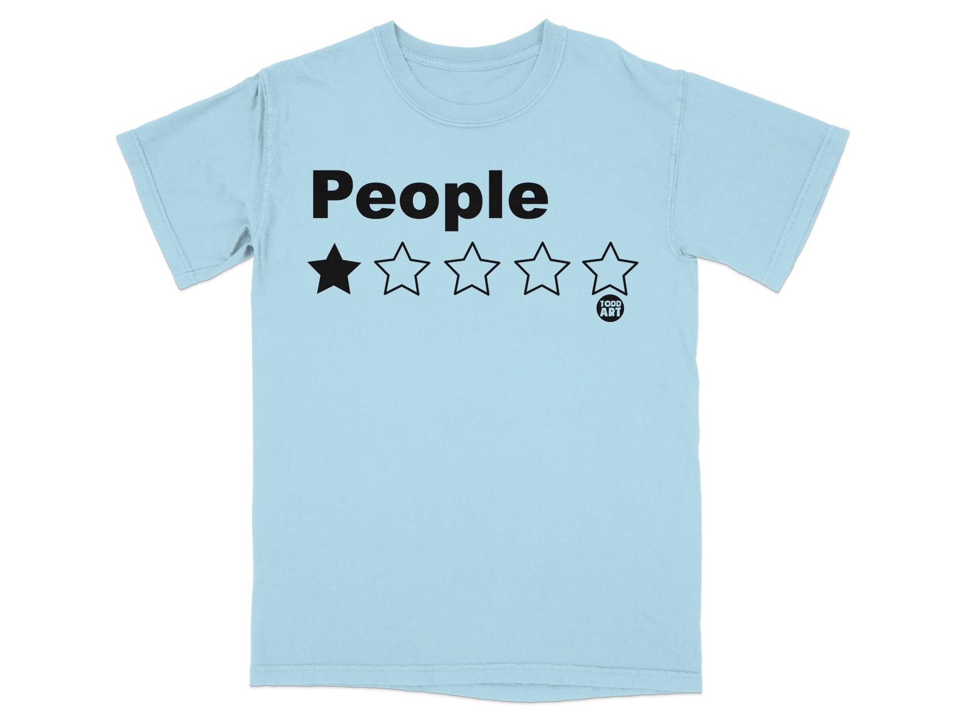People One Star Review Sarcastic Statement product type
