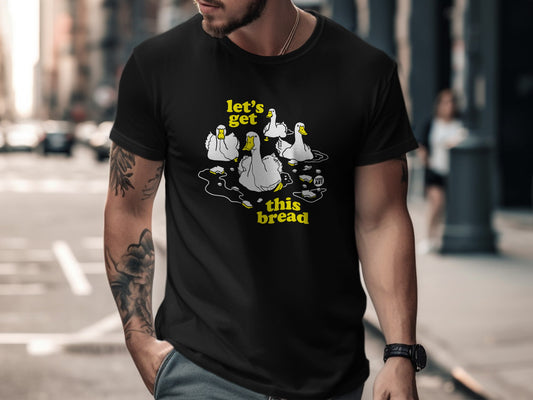 Let's Get This Bread Duck Graphic T-Shirt