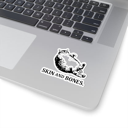 Skin and BonesTodd Art Sticker