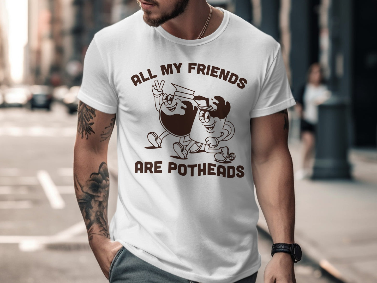 All My Friends Are Potheads Graphic Tee