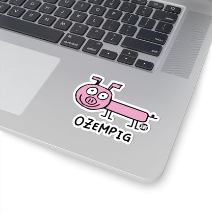 Ozempig Todd Art Sticker