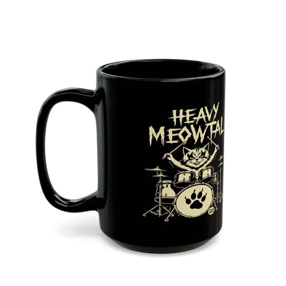 Feline Drummer Todd Art Mug